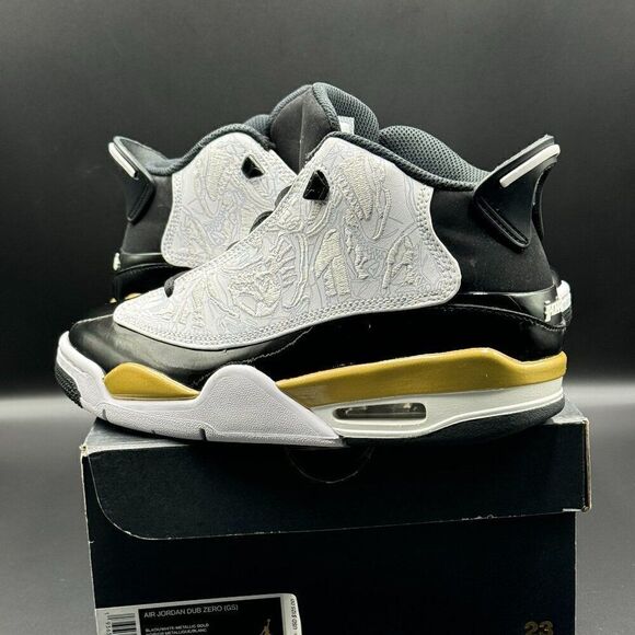 Jordan Dub Zero GS 'Metallic Gold' - Picture 10 of 10